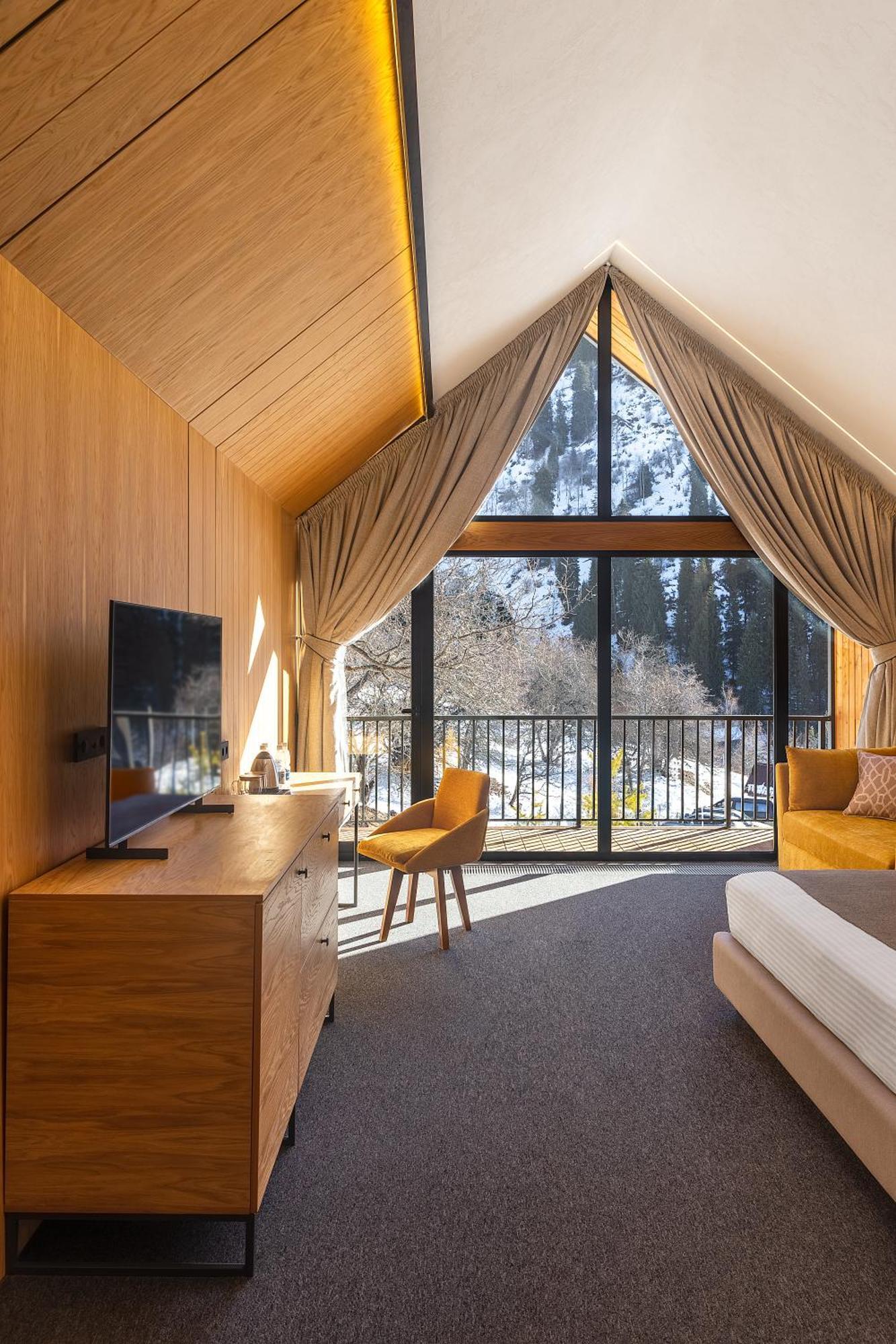 Qazaq Auyl Eco Hotel อัลมาตี ภายนอก รูปภาพ