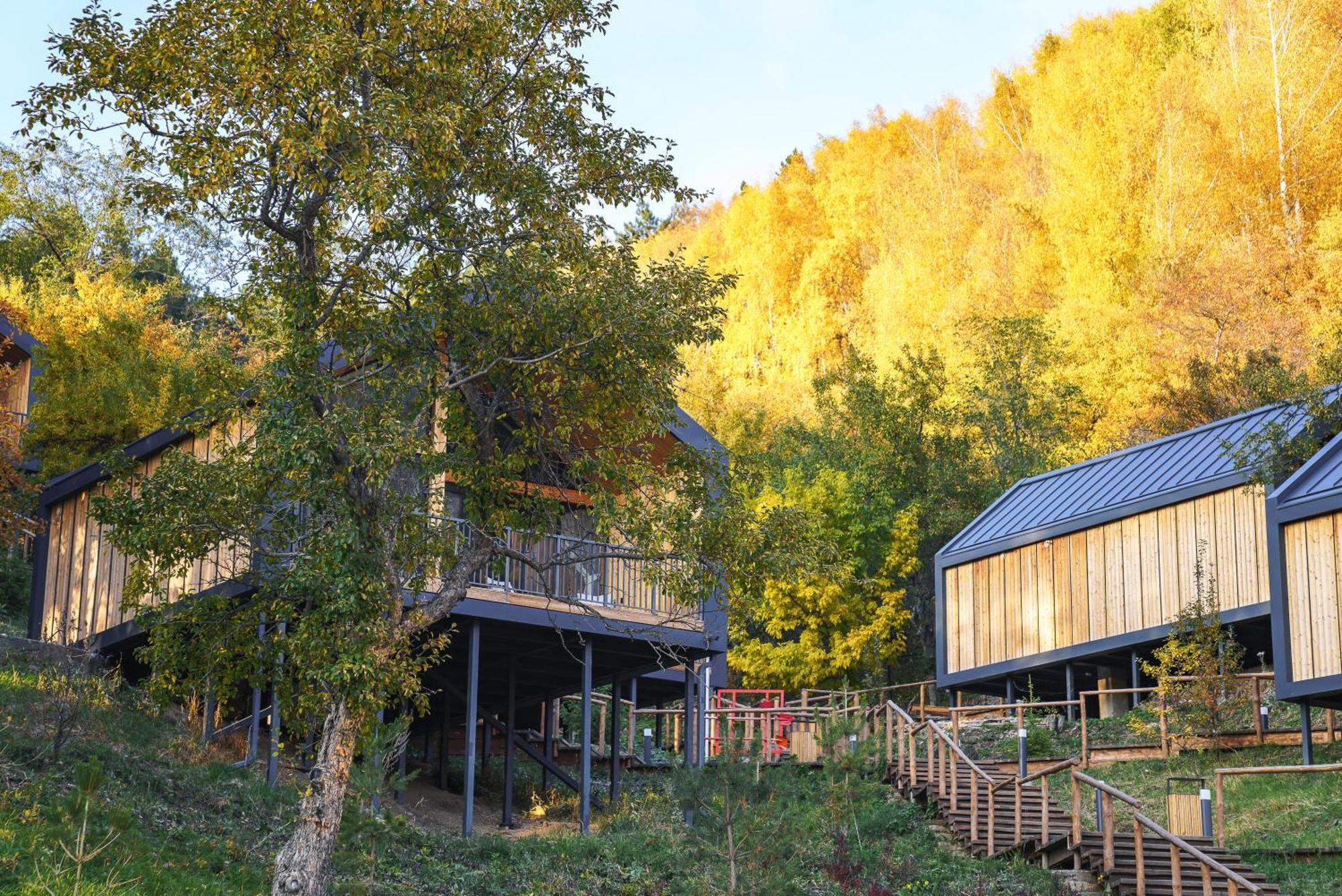 Qazaq Auyl Eco Hotel อัลมาตี ภายนอก รูปภาพ